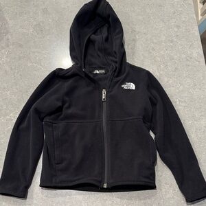 The North Face Kids Black Zip-Up Hoodie